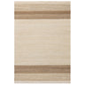 Stripe Jute Living Room Rug — Flatweave, Hand Woven, Cedar