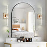 17"(H) Contemporary Crystal Wall Light Light Fixture