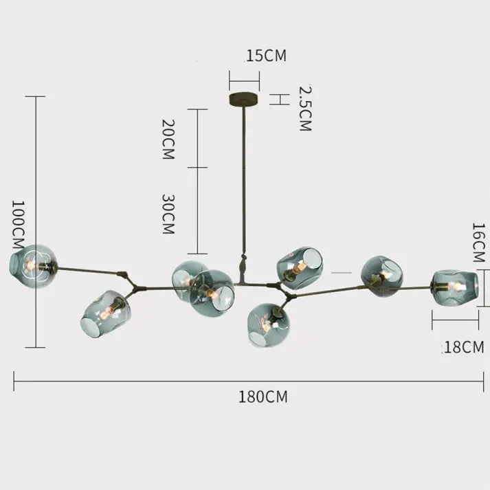 Bubble Sputnik Chandelier