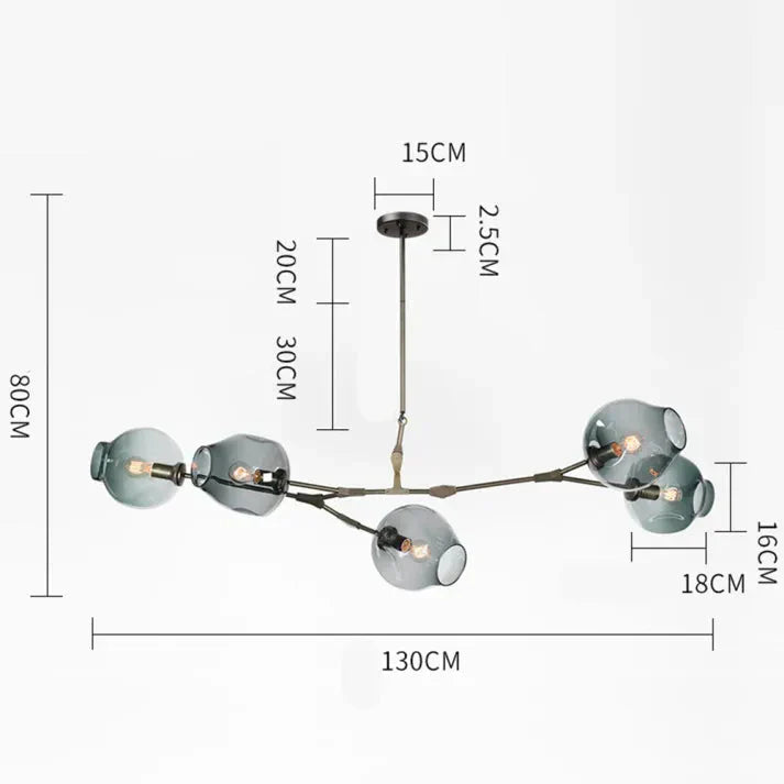 Bubble Sputnik Chandelier