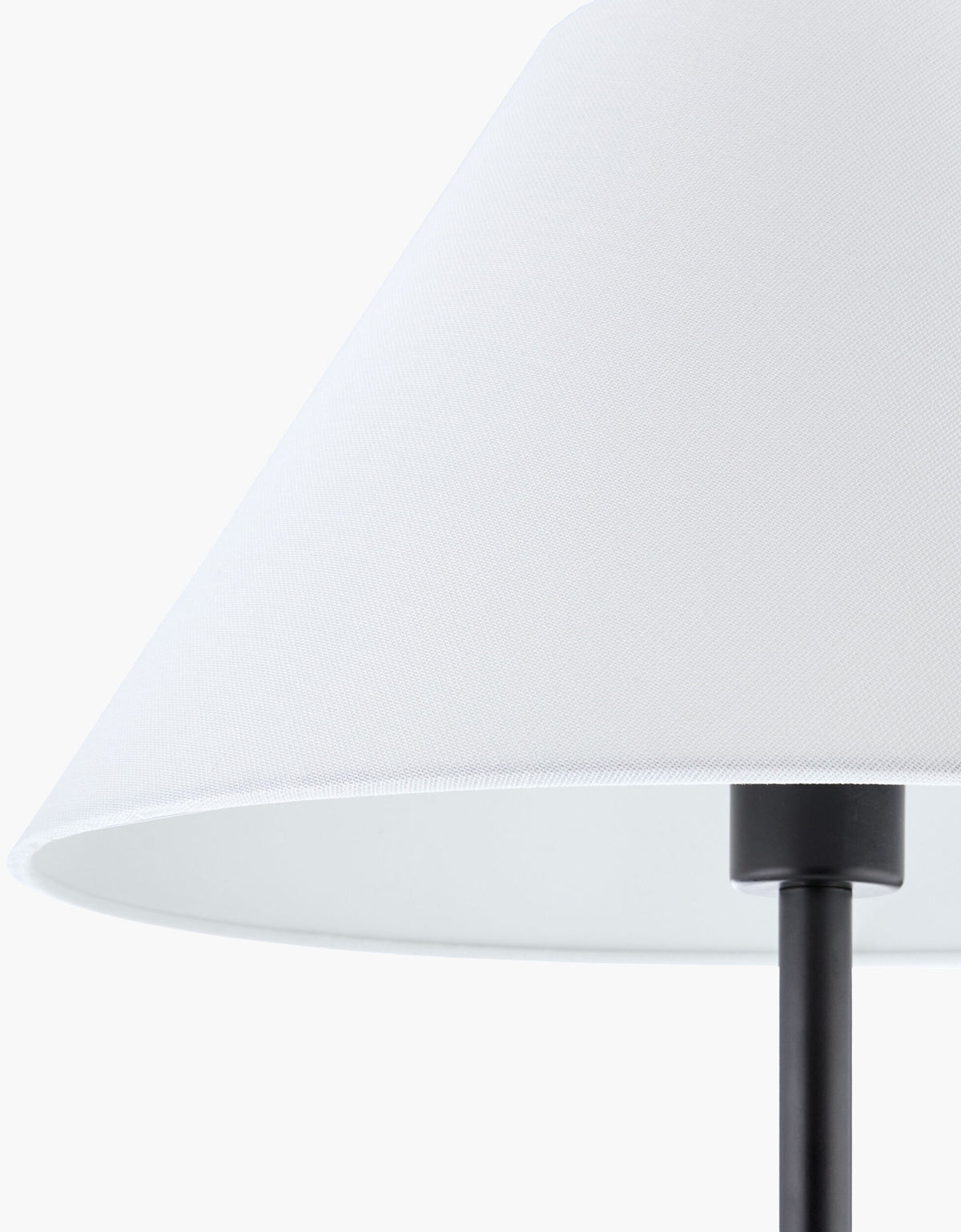 Calvinia 60" Iron Floor Lamp, Lacquered Black