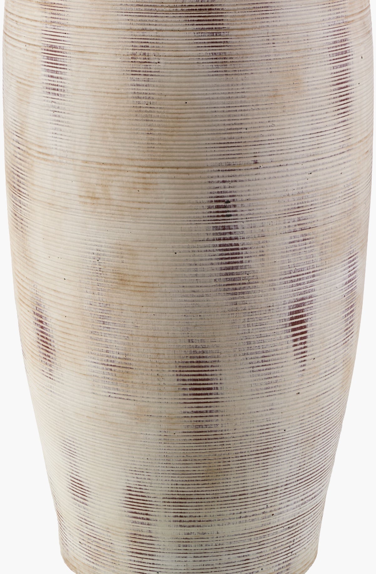 Colfio 55" Cement Floor Lamp, Painted Cream