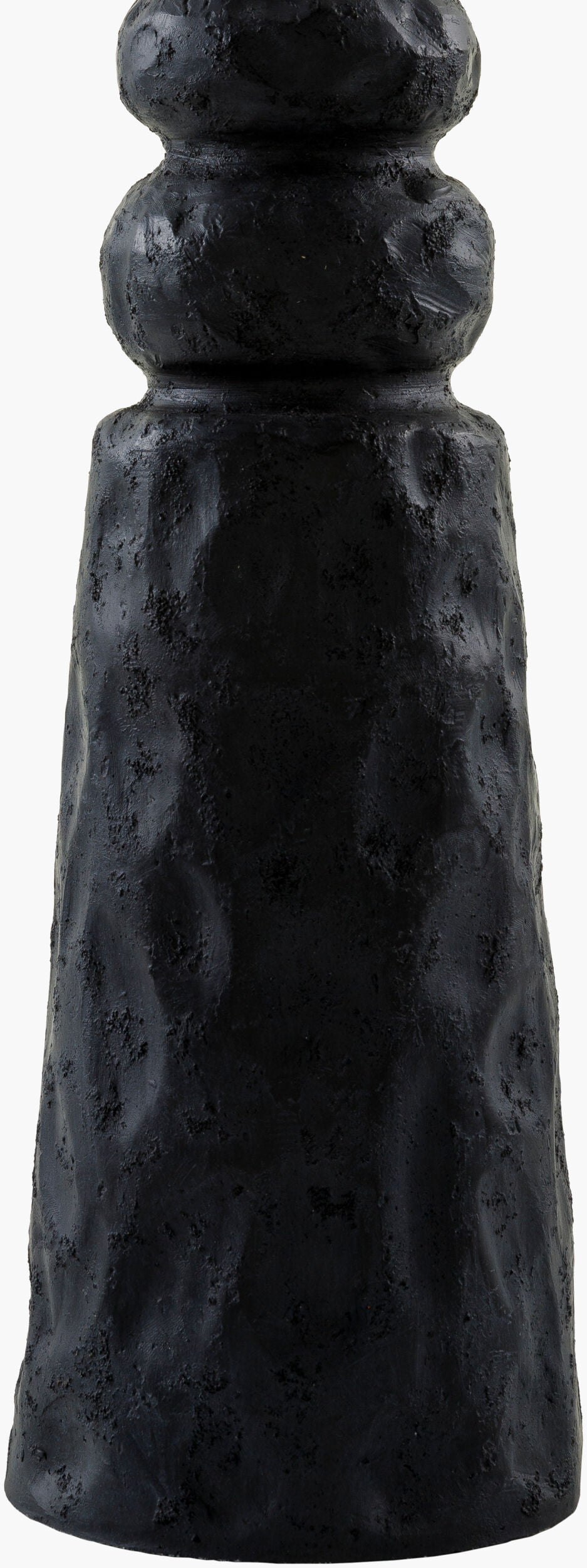Conway 29" Resin Table Lamp, Painted Black