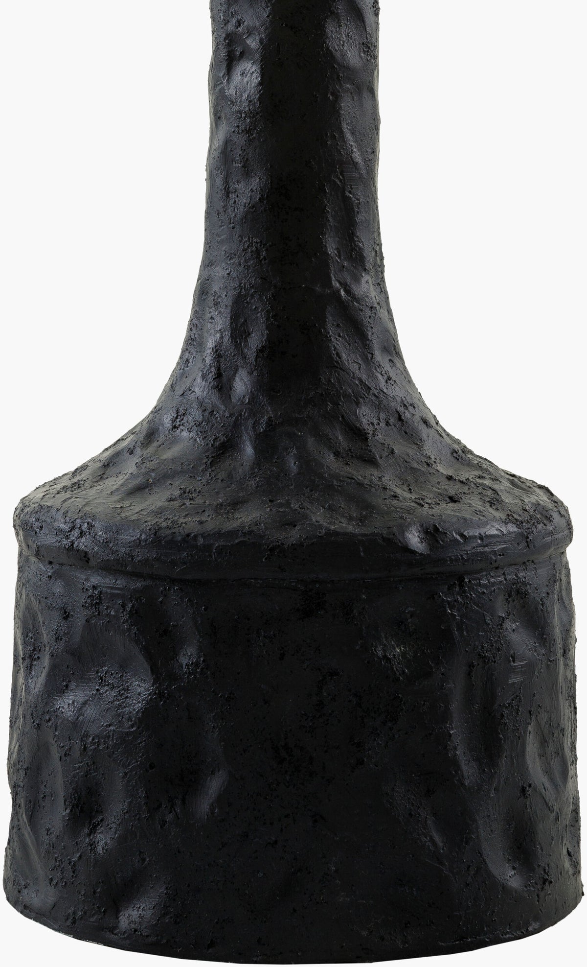Conway 25" Resin Table Lamp, Painted Black