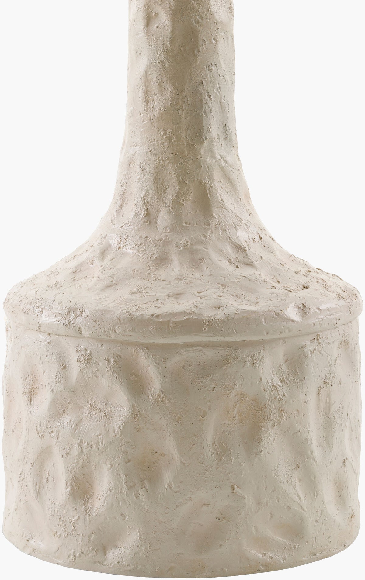 Conway 25" Resin Table Lamp, Painted White