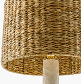 Conway 25" Resin Table Lamp, Painted White