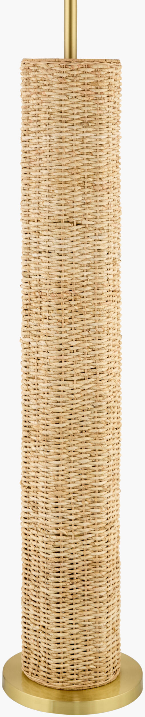 Cirebon 63" Rattan Floor Lamp, Natural Brown