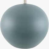 Chronos 26" Ceramic Table Lamp, Glazed Green