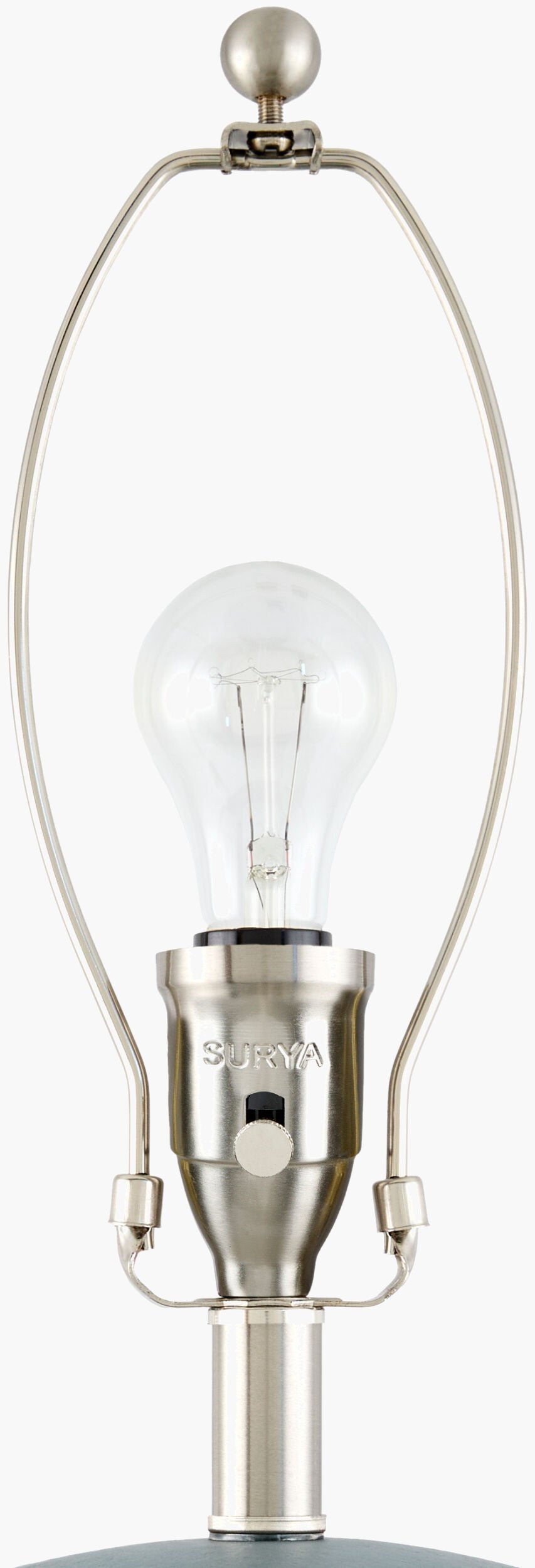 Chronos 26" Ceramic Table Lamp, Glazed Green
