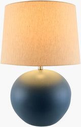 Chronos 26" Ceramic Table Lamp, Glazed Green