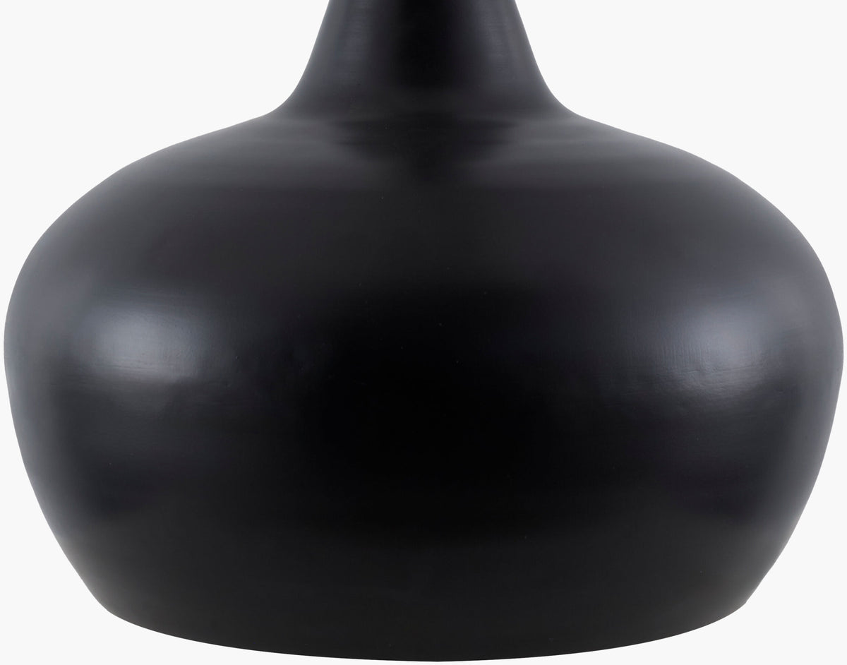 Carrizal 20" Iron Table Lamp, Powder Coated Black