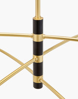 Cosyra Iron Chandelier, Metallic Metallic Brass (CSYR-002)
