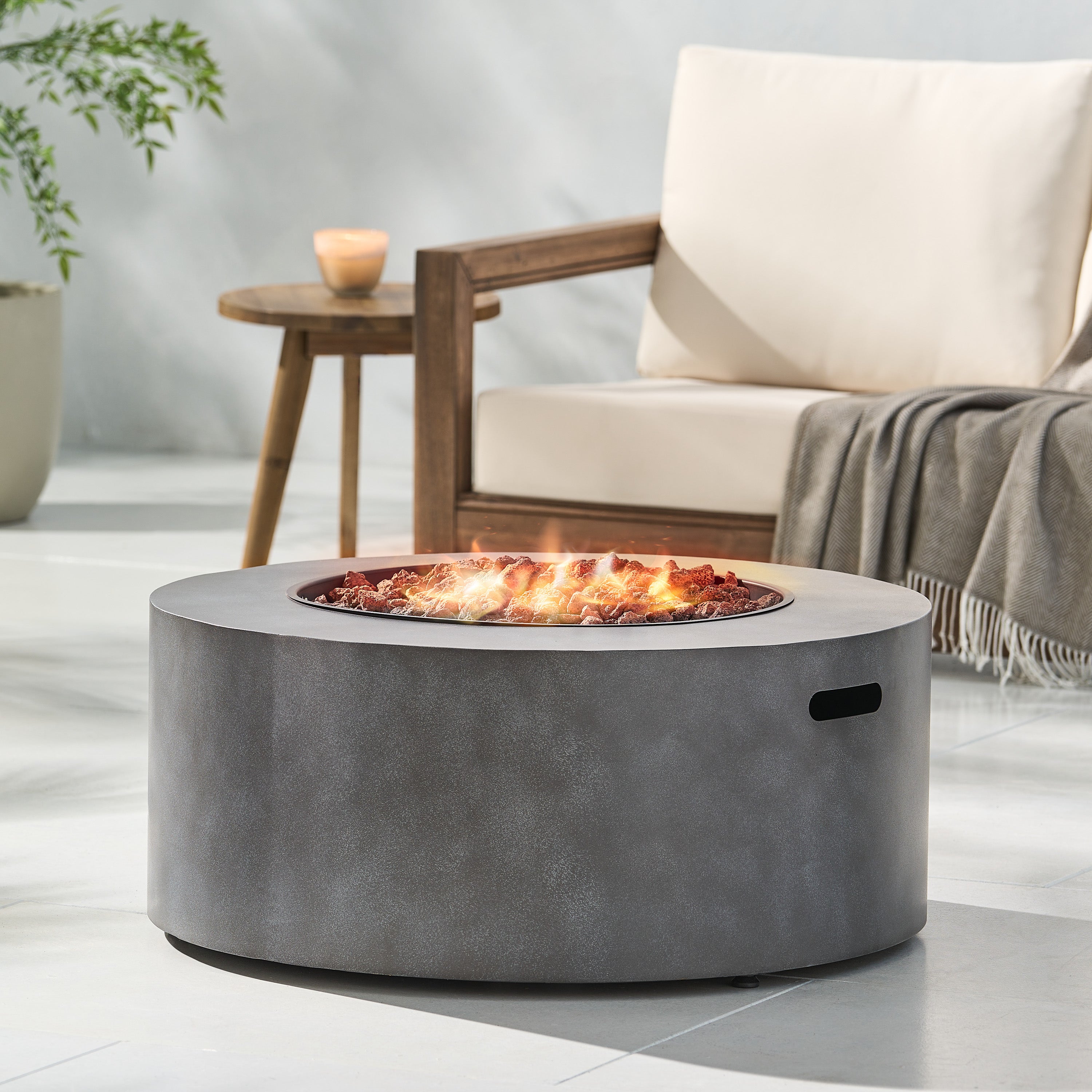 Wellington ROUND IRON FIRE PIT -40