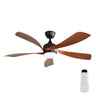 52 Inch Indoor Ceiling Fan With 3 Color Dimmable 5 ABS