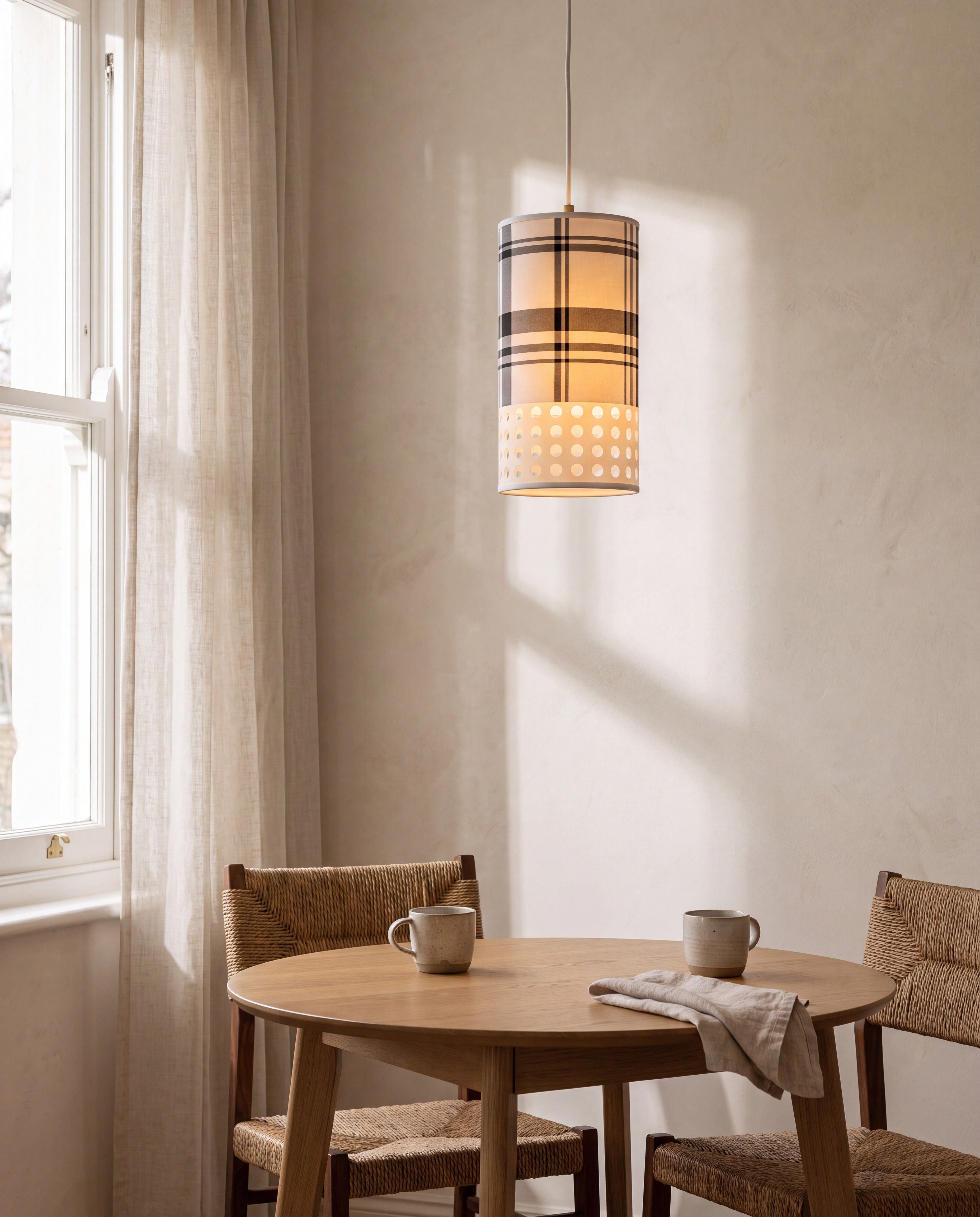 Austin Pendant Light — styled in a warm interior