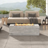 U_STYLE Outdoor Rectangular Propane Fire Pit 40000 BTU