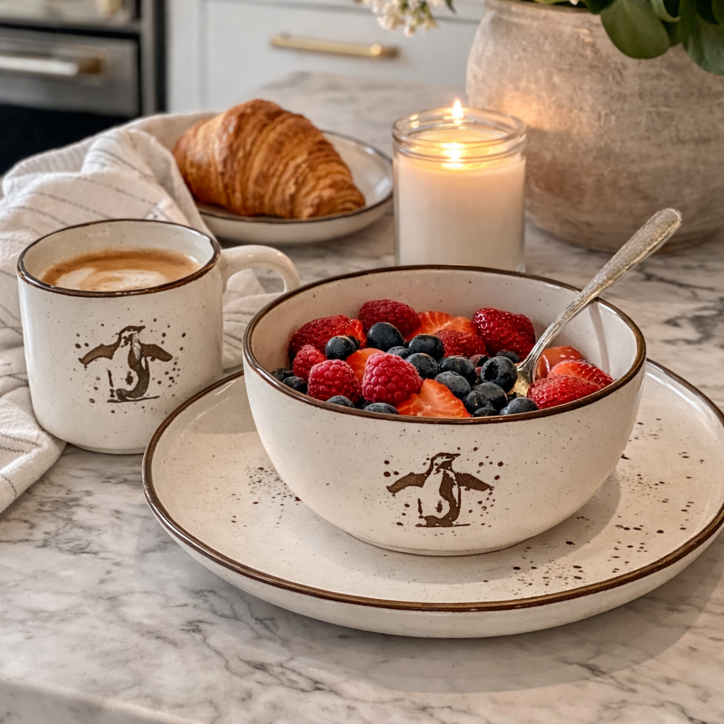 16-Piece Stoneware Dinnerware Set