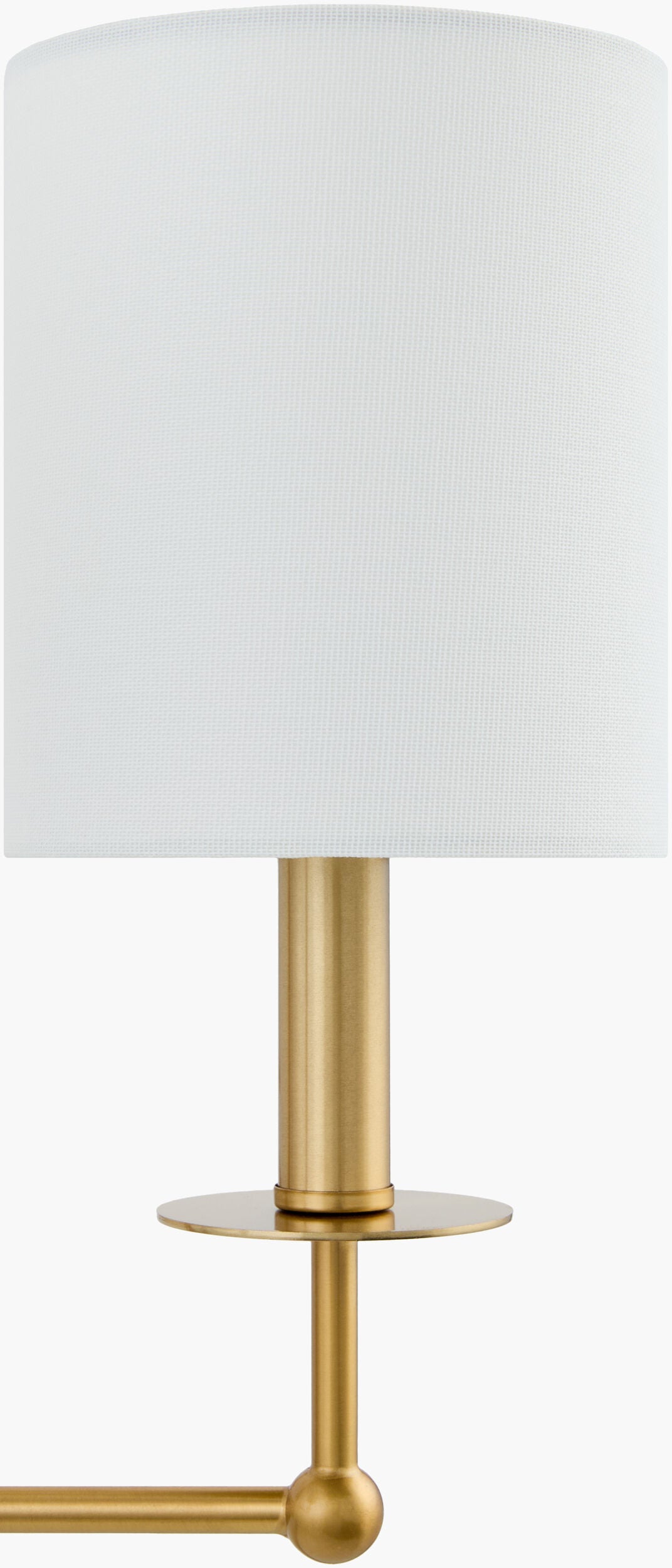 Dinant Iron Chandelier, Electroplated Metallic Brass