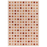 Spotty Wool Living Room Rug — High-Low Pile, Hand Tufted, Modern, Dotty