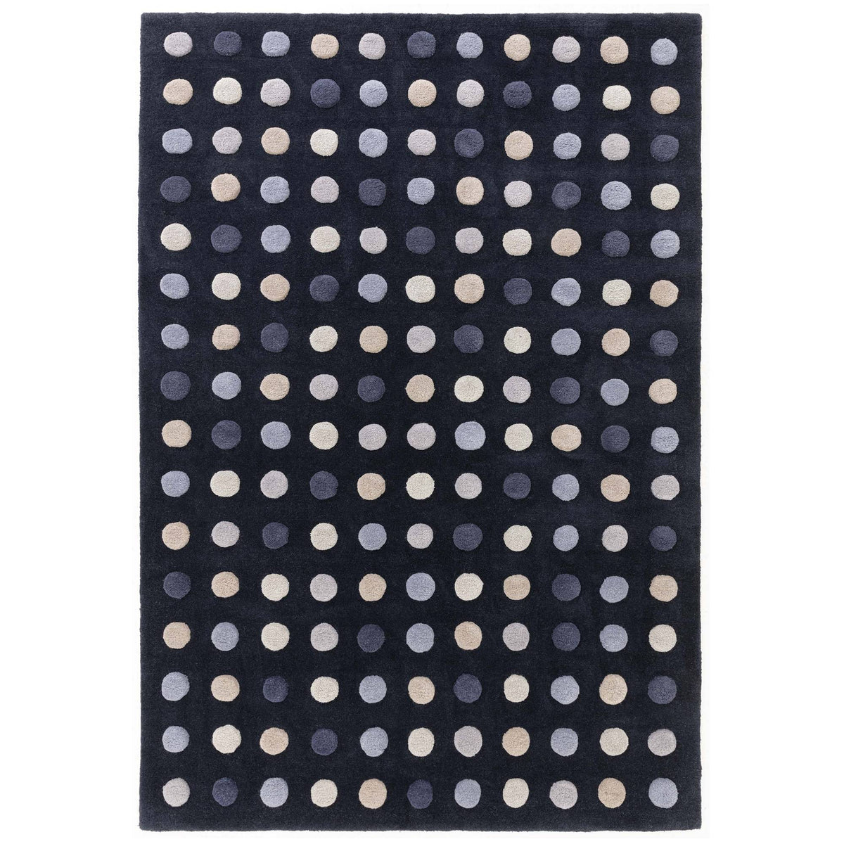 Dotty Rug - Dotty Navy