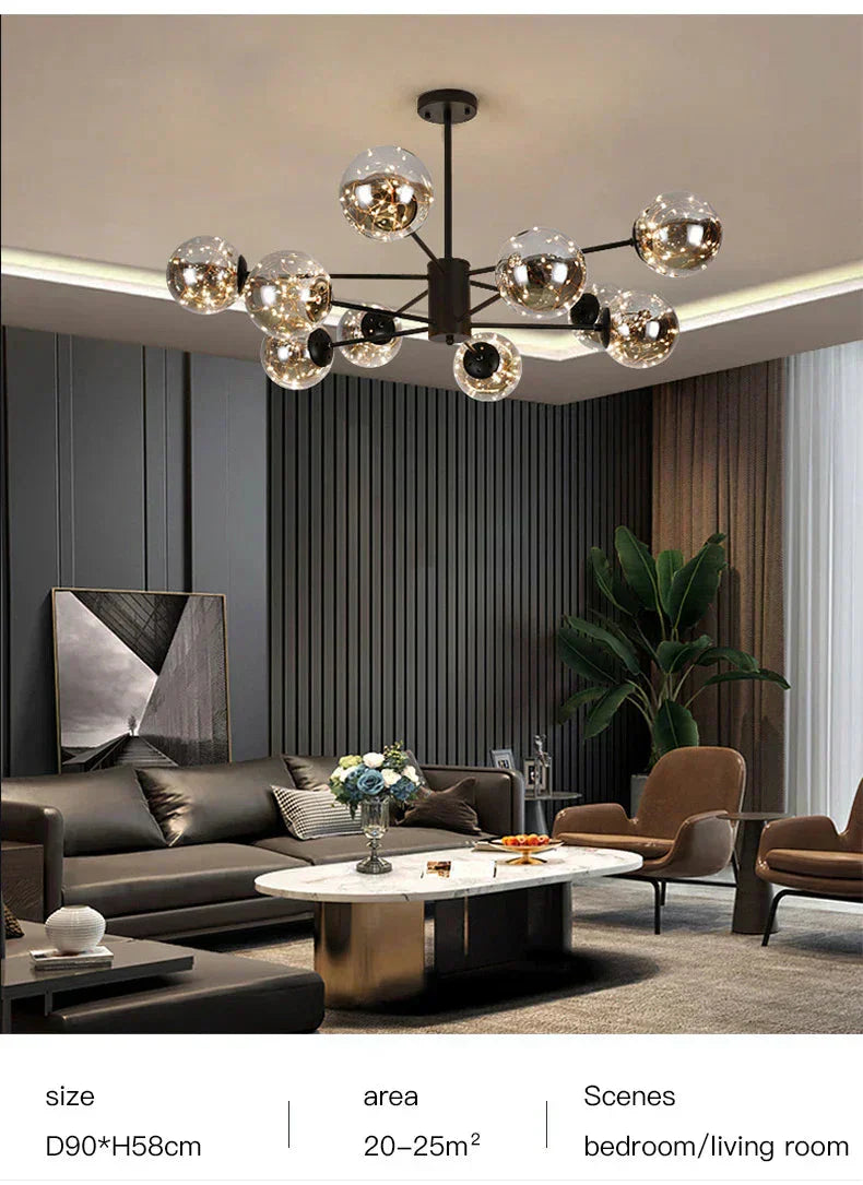 Spherical NobleLuminance Chandelier