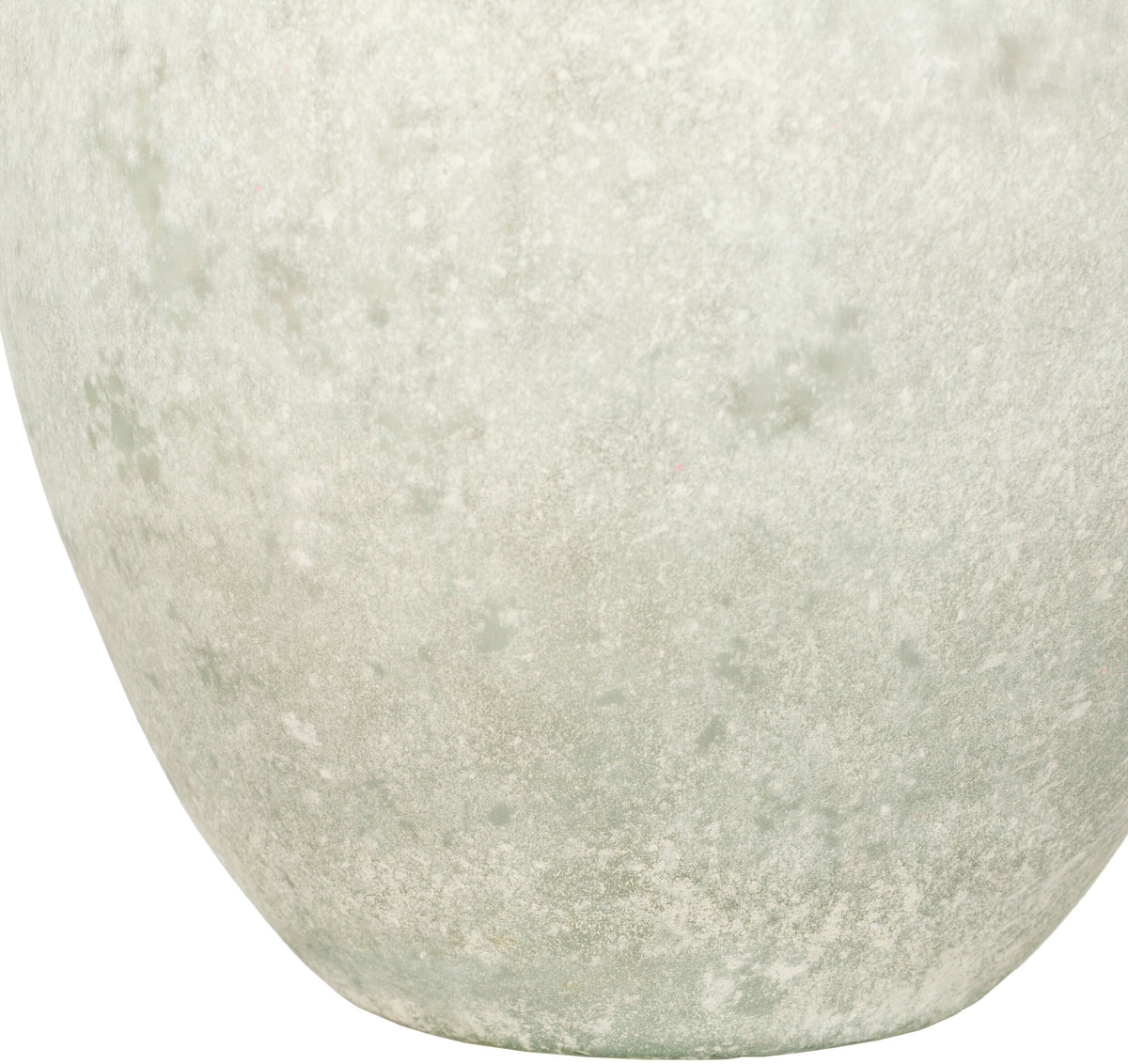 Dupree 28" Glass Table Lamp, Marbled White