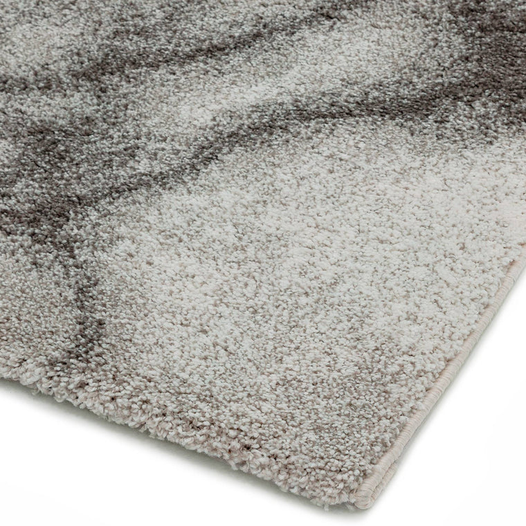 Machine woven in Belgium — Shaggy Abstract Polypropylene Living Room Rug — Dream