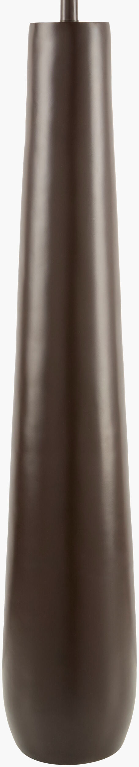 Dosso 57" Resin Floor Lamp, Painted Dark Brown