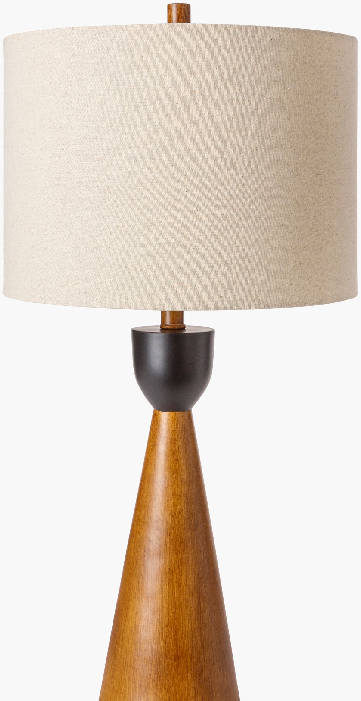 Downey 29" Resin Table Lamp, Painted Brown