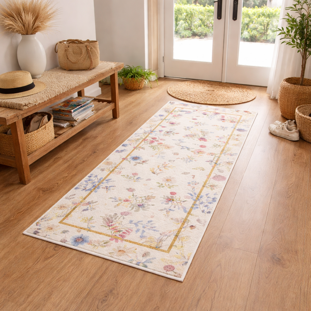 Modern Runner With Decorative Pattern