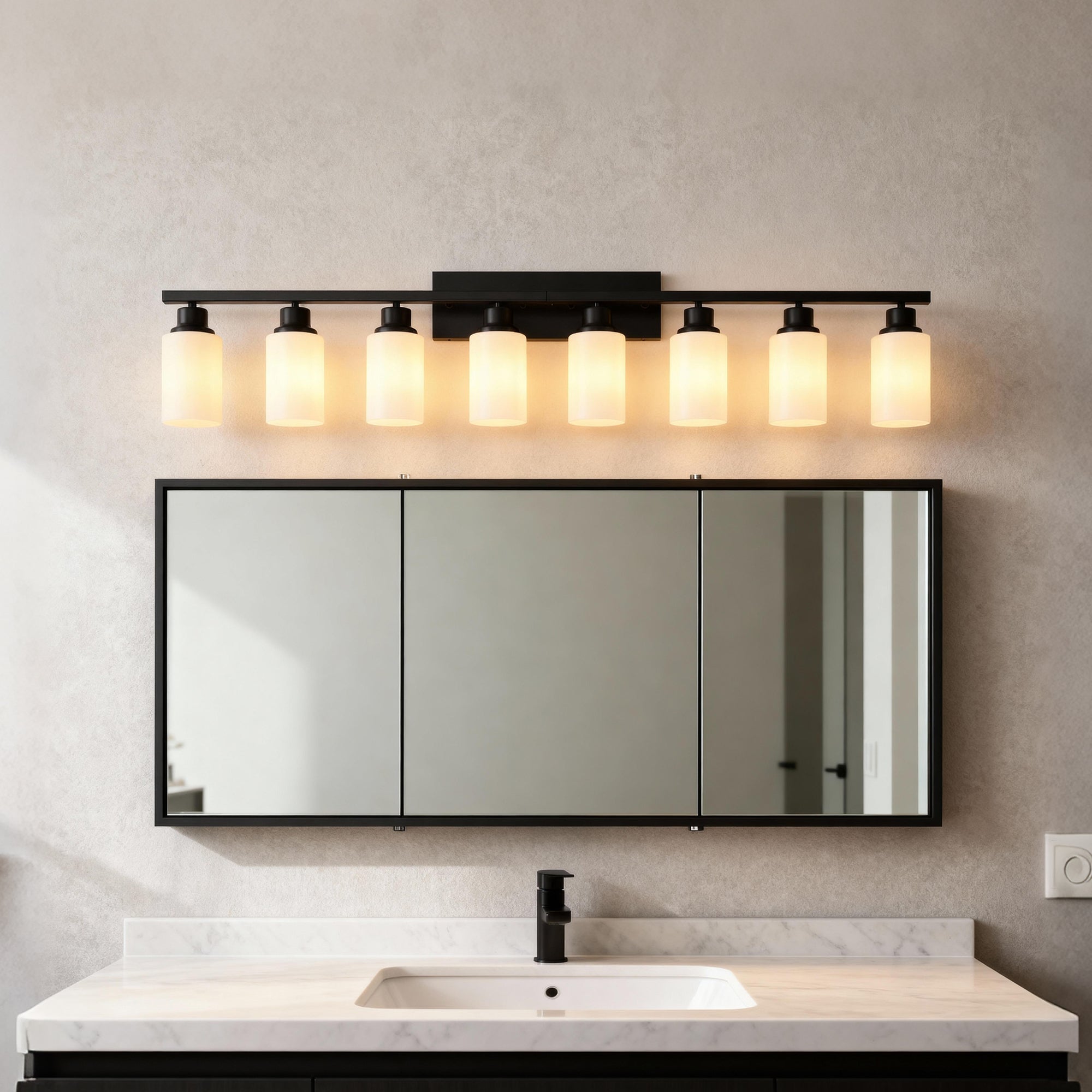 Wall Lamp 8-Light Light Fixture
