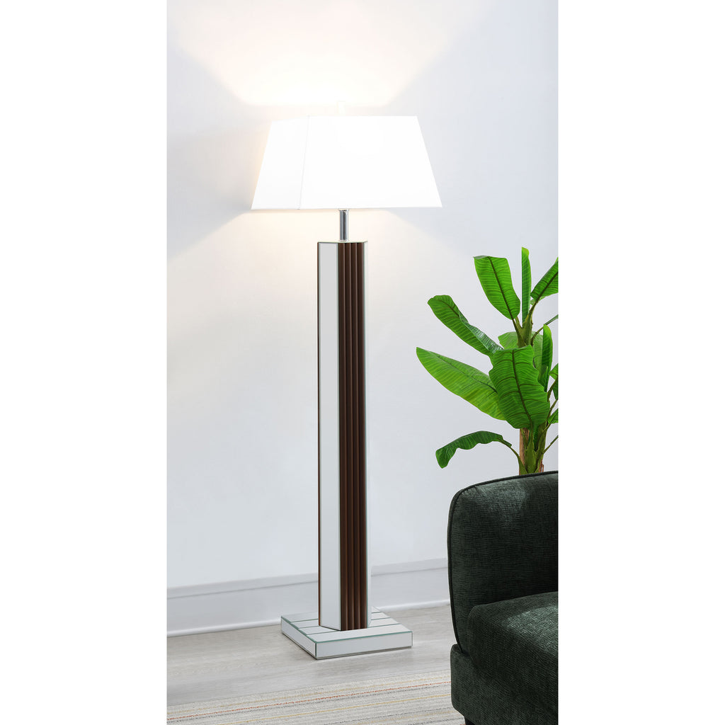 Echolls Brown 67-inch Floor Lamp