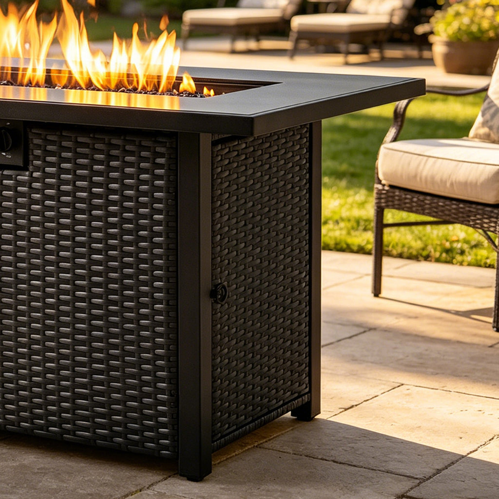 44 Inch 50000 BTU Propane Fire Pit Table