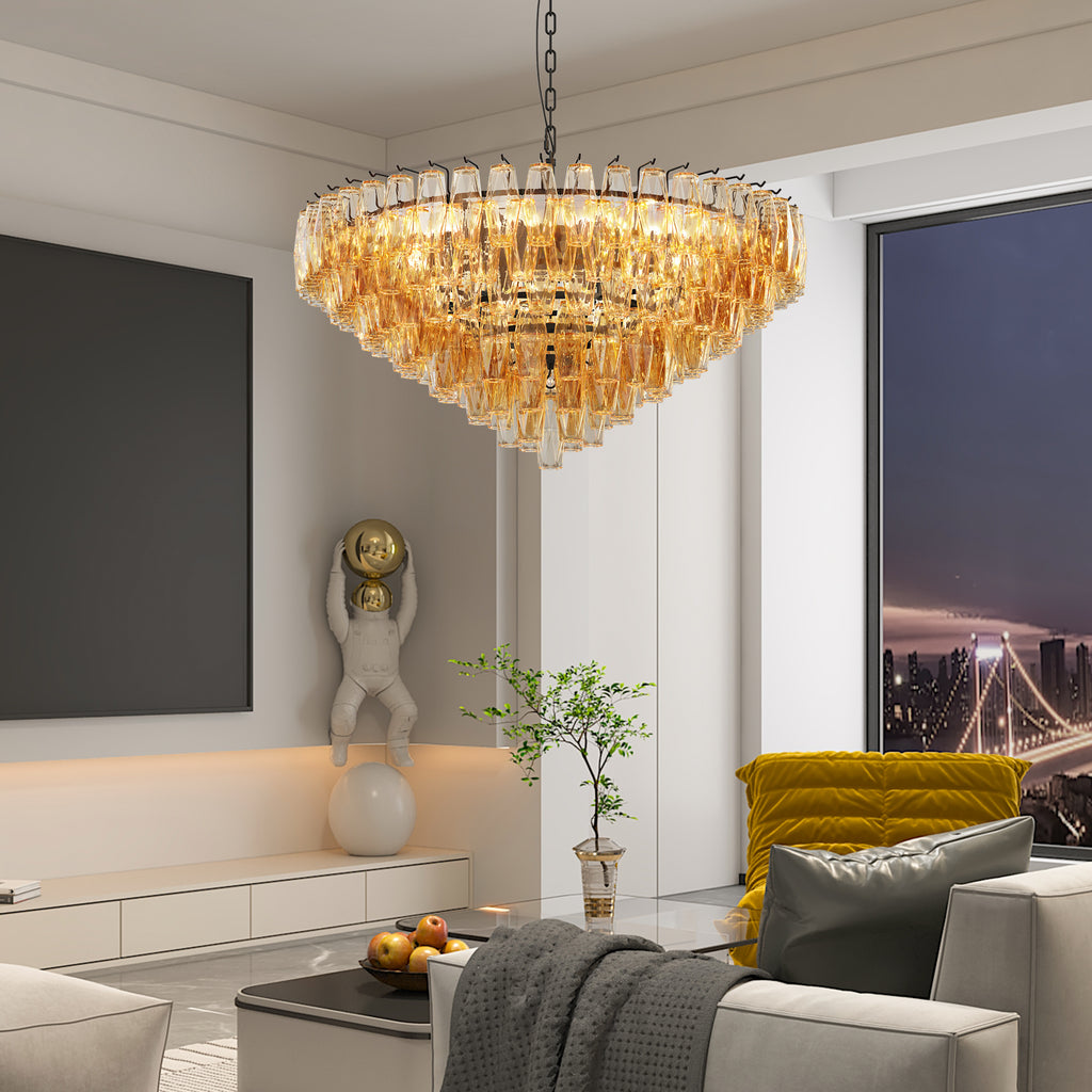 Modern Round Chandelier