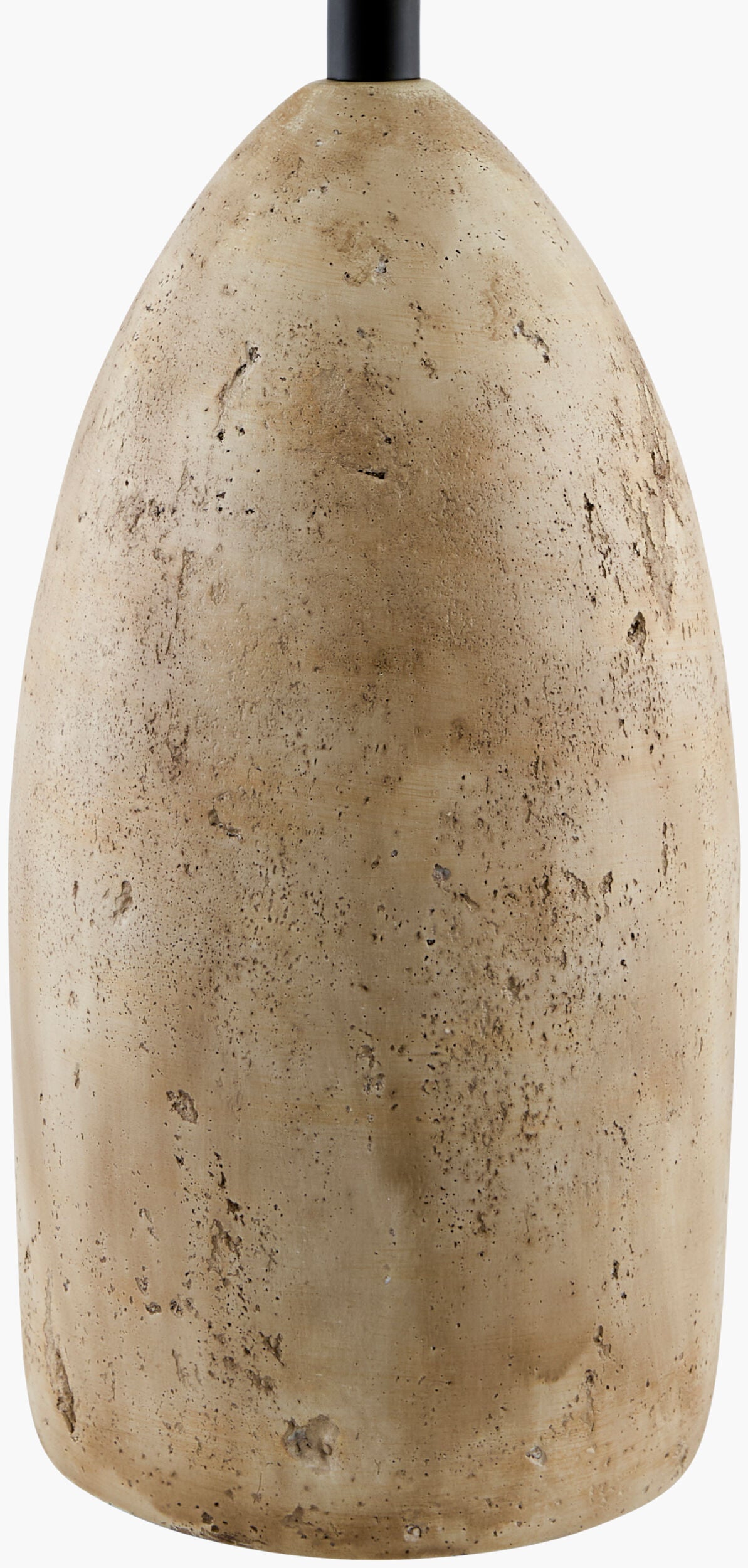 Egito 26" Concrete Table Lamp, Horn Finish Brown