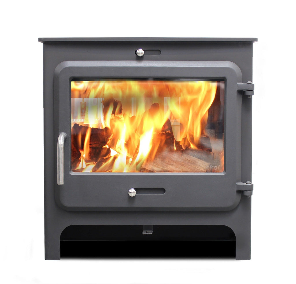 5kW Wood Burning Stove — Ekol Clarity Vision Log Burner