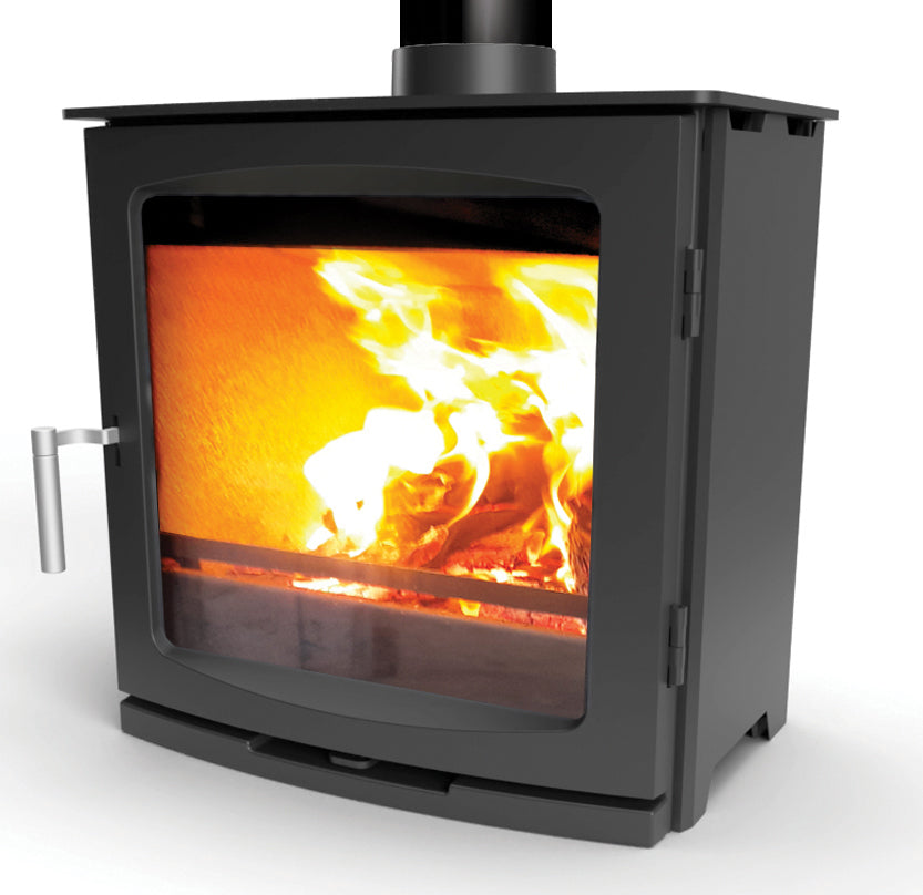 5kW Wood Burning Stove — Ekol Edge Log Burner, DEFRA Exempt