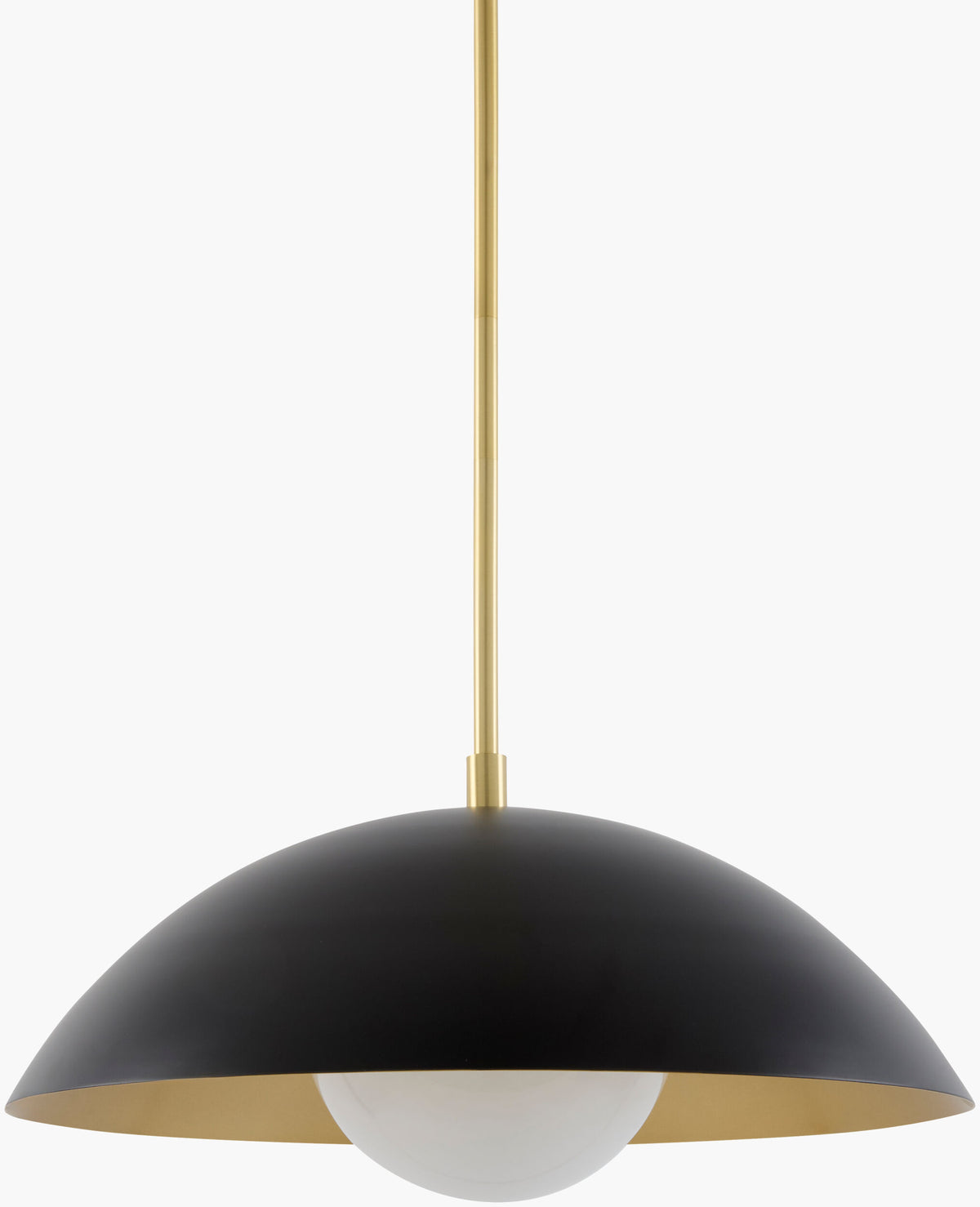 Eldra Iron Pendant Light, Metallic Metallic Brass (ELDR-002)