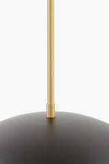 Eldra Iron Pendant Light, Metallic Metallic Brass
