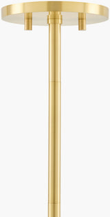 Eldra Iron Pendant Light, Metallic Metallic Brass