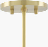 Eldra Iron Pendant Light, Metallic Metallic Brass (ELDR-002)