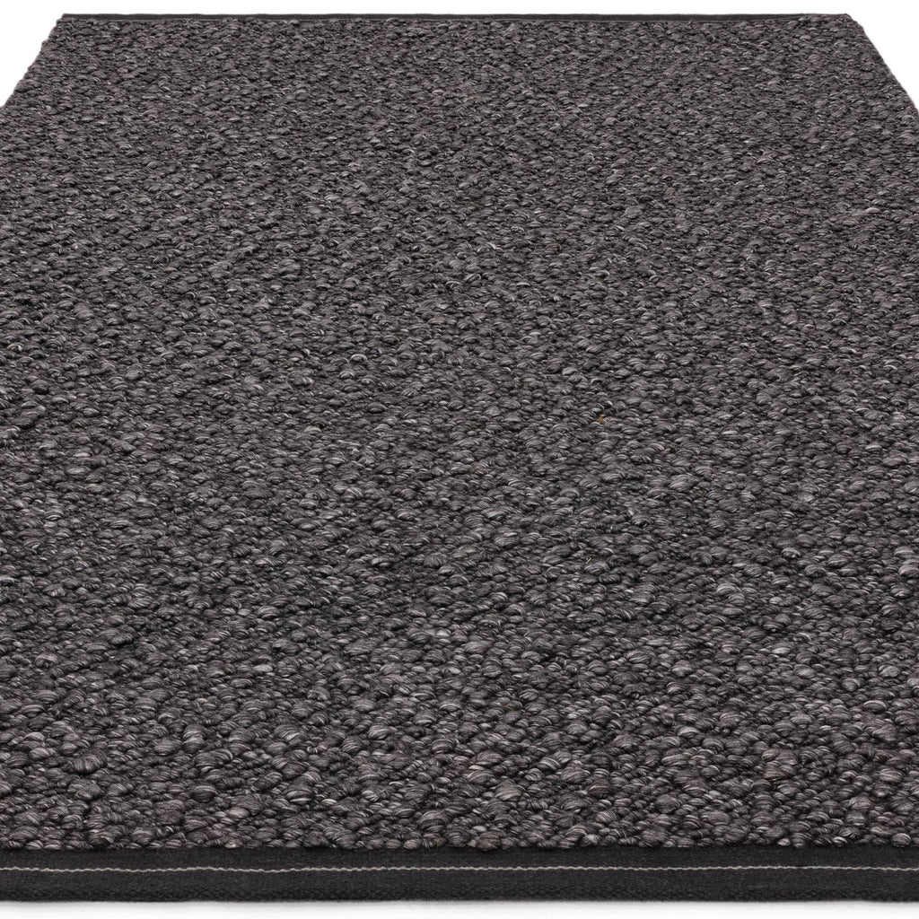 Elm Rug styled in a living room