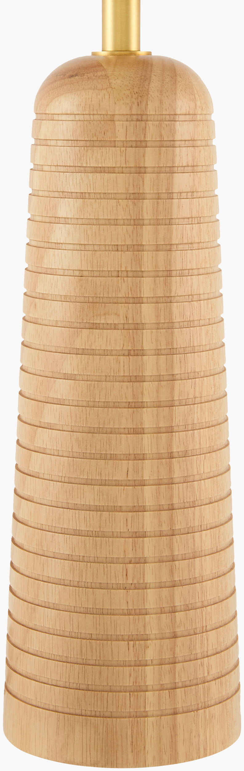 Elansi 23" Table Lamp, Natural Beige