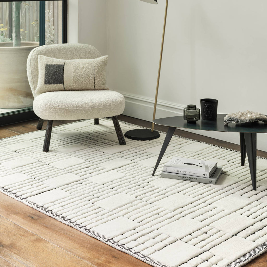 Empire Rug styled in a living room