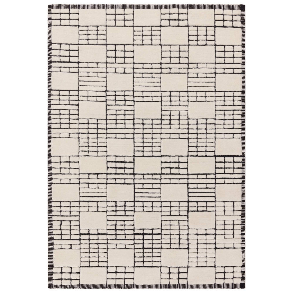 Empire Rug - Cream/Black
