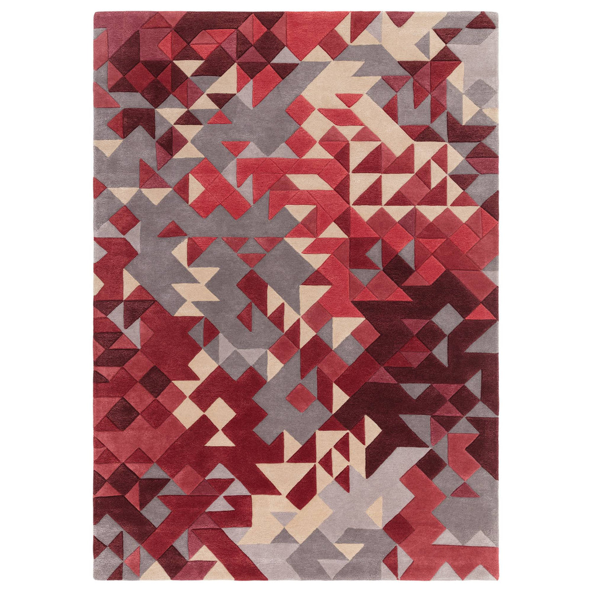 Enigma Rug - Red Multi