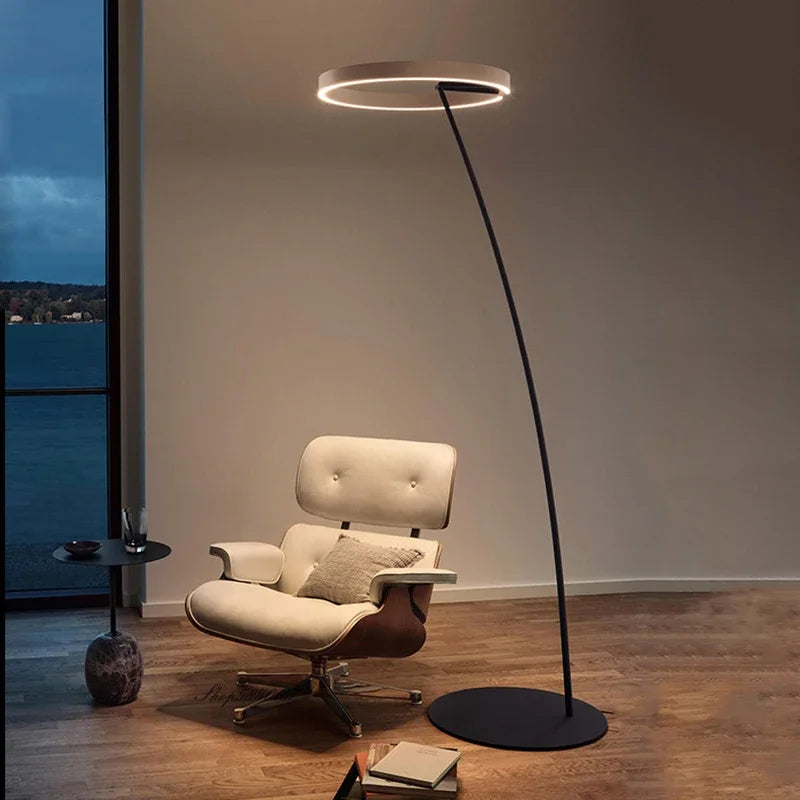 Nordic LED Designer Floor Lamp Fischen