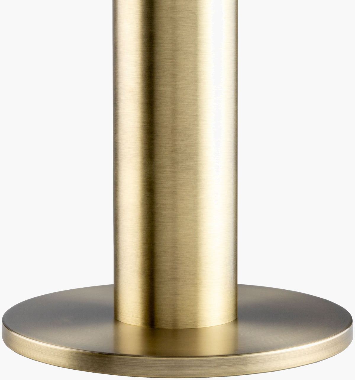 Etoile 23" Iron Table Lamp, Plated Metallic Brass