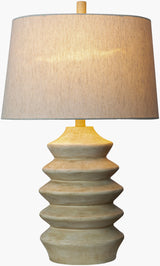 Arrietty 26" Resin Table Lamp, Painted Cream