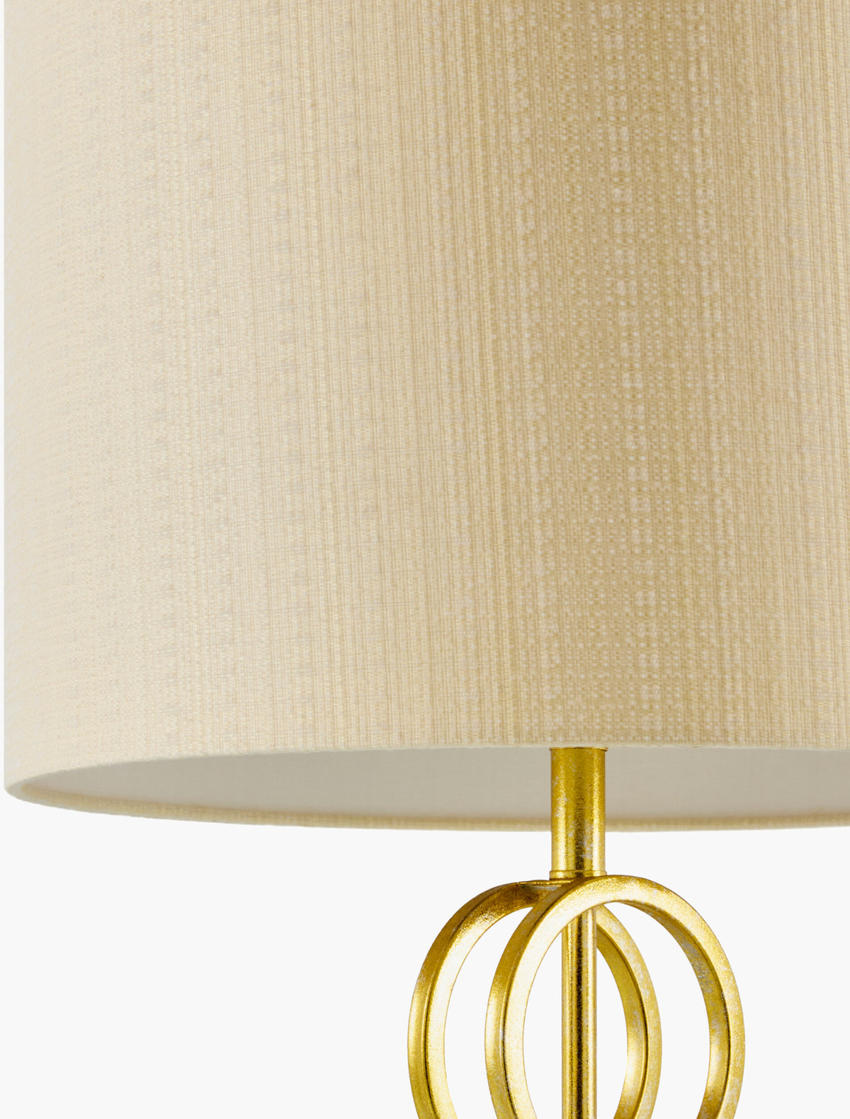 Evans 31" Iron Table Lamp, Painted Gold (EVN-105)
